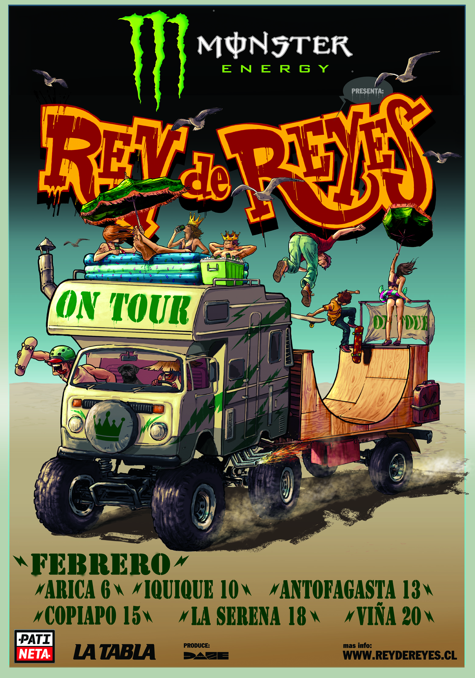 Afiche Rey De Reyes Tour